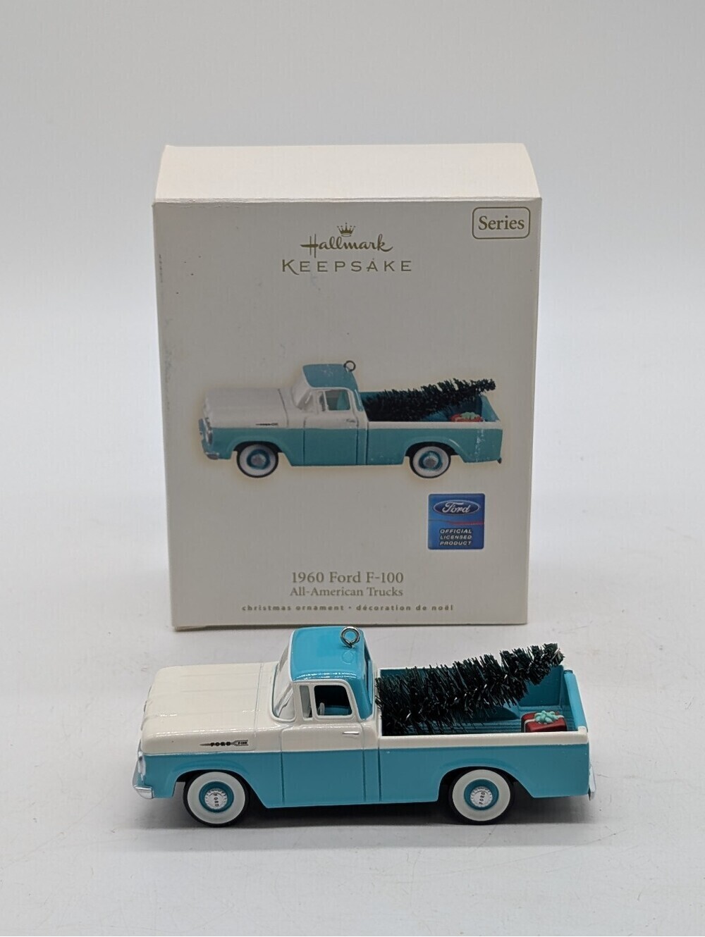 Hallmark Keepsake Ornament 2008 1960 Ford F-100 All-American Trucks #14